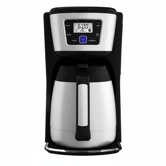 Programmable Stainless Steel Coffee Maker – Modern Drip Coffee Machine